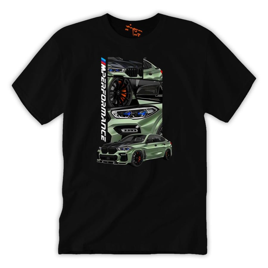 تي شيرت مقاس كبير بي ام دبليو T-Shirt Big Size BMW X6