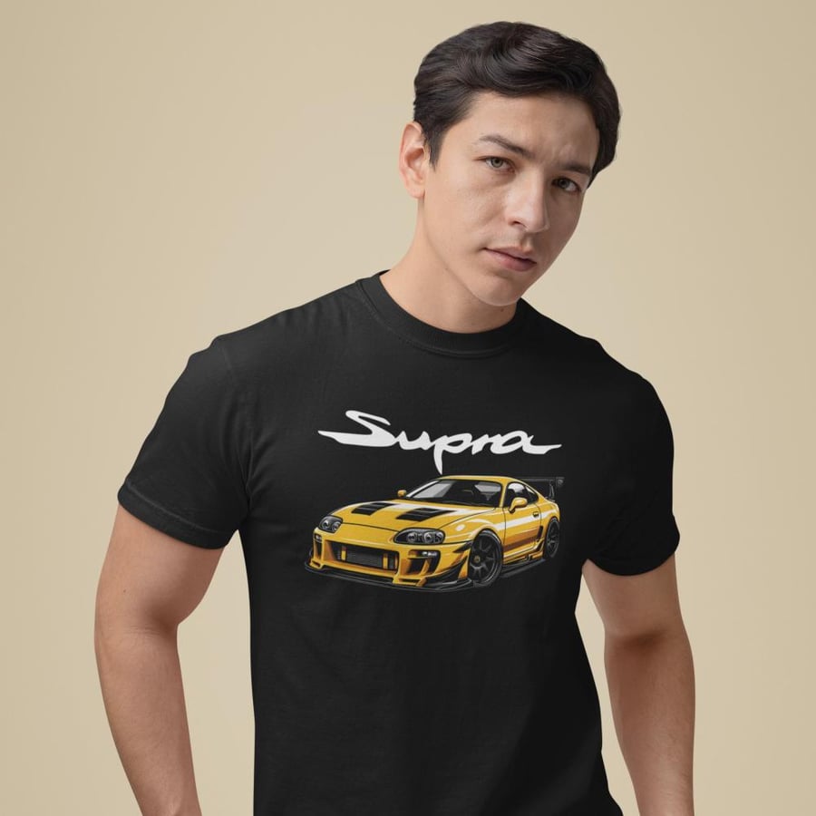 تي شيرت تويوتا سوبرا T-Shirt Toyota Supra