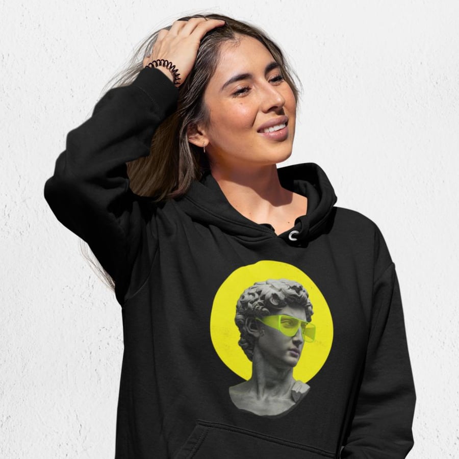 بلوفر Hoodie Neon Yellow