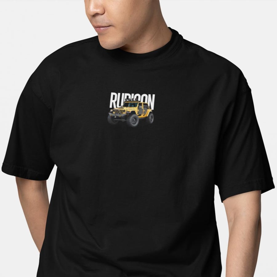 تي شيرت اوفر سايز جيب رانجلر Oversize T-Shirt Jeep wrangler