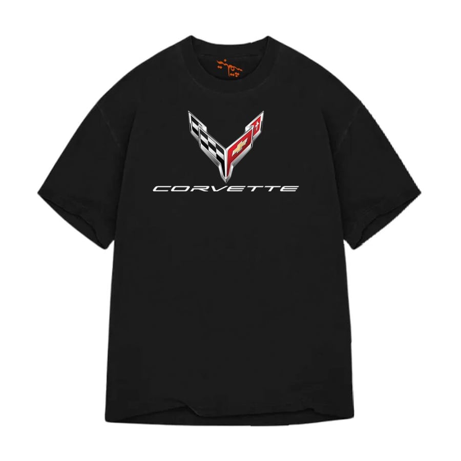تي شيرت اوفر سايز شفروليه كورفيت Oversize T-Shirt Chevrolet Corvette C8