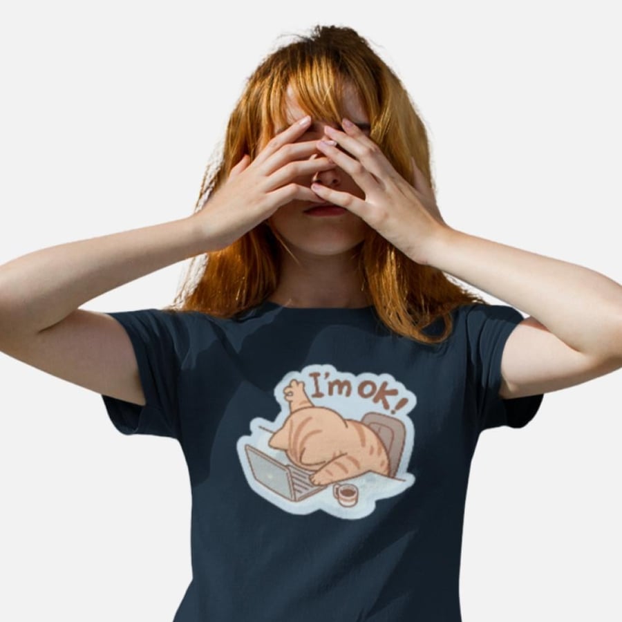 تي شيرت T-Shirt i'm Ok
