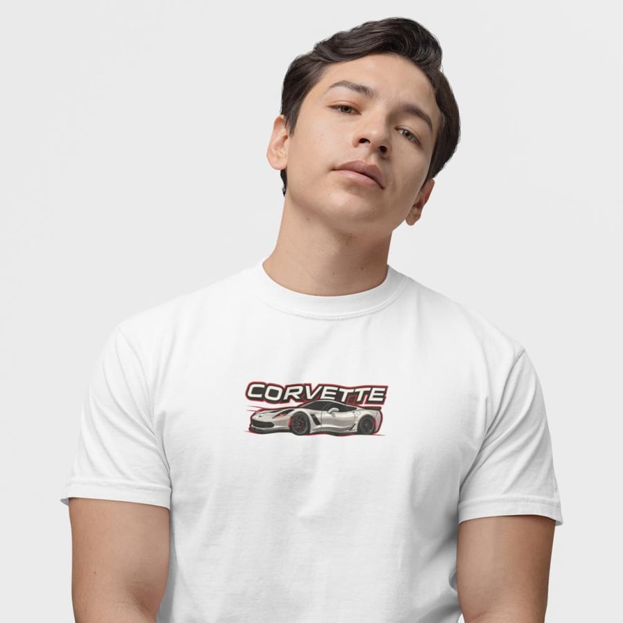 تي شيرت شفروليه كورفيت T-Shirt Chevrolet Corvette Zo6