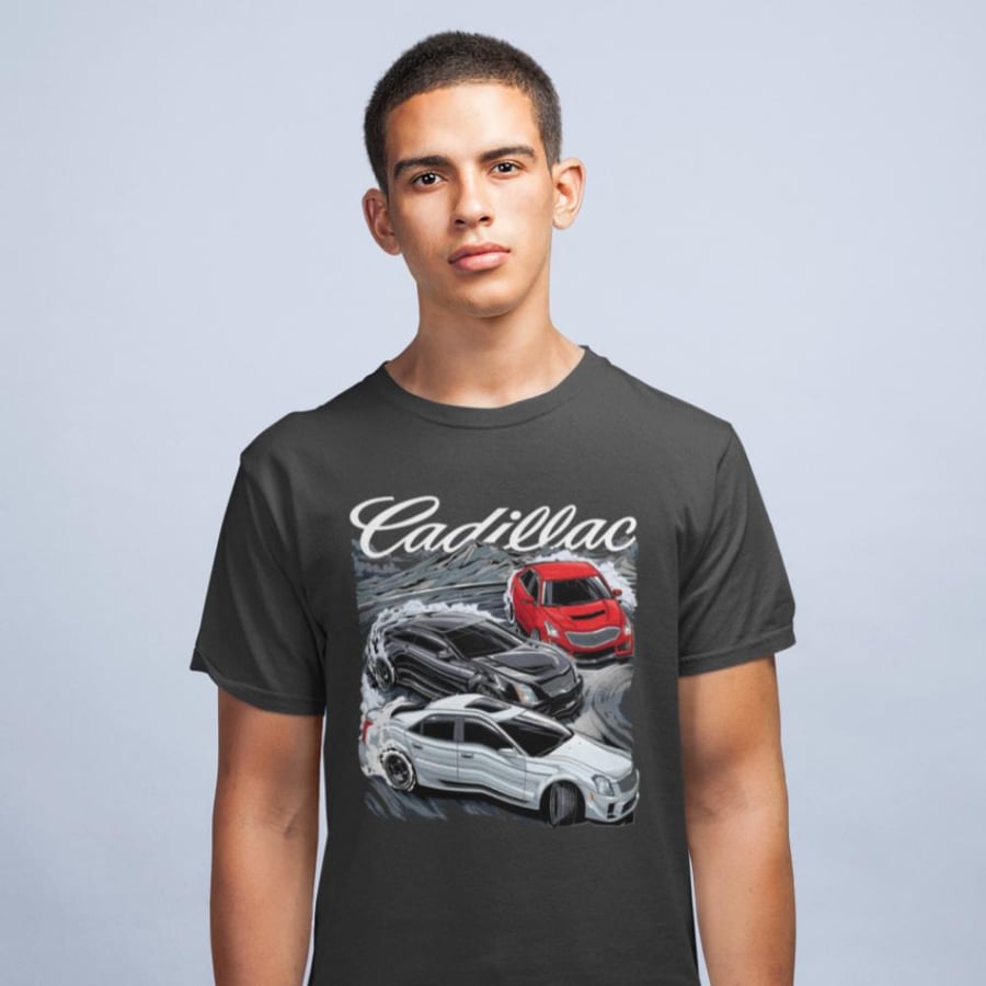 تي شيرت كاديلاك T-Shirt Cadillac CTS