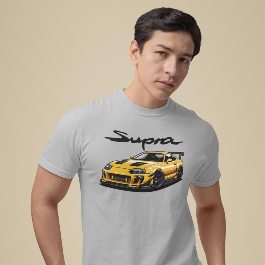 تي شيرت تويوتا سوبرا T-Shirt Toyota Supra