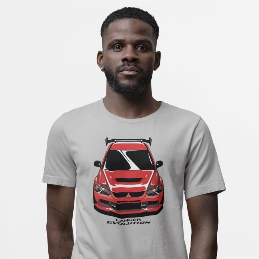 تي شيرت ميتسوبيشي لانسر ايفو T-Shirt Mitsubishi Lancer Evolution
