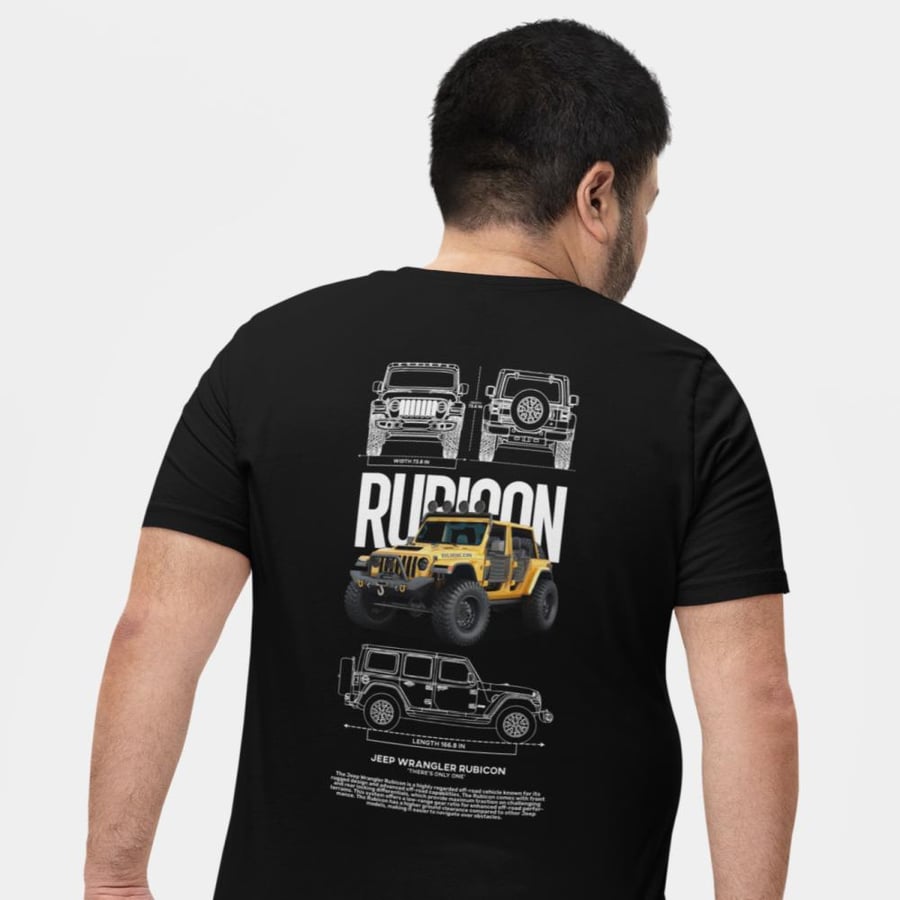 تي شيرت مقاس كبير جيب رانجلر T-Shirt Big Size Jeep wrangler