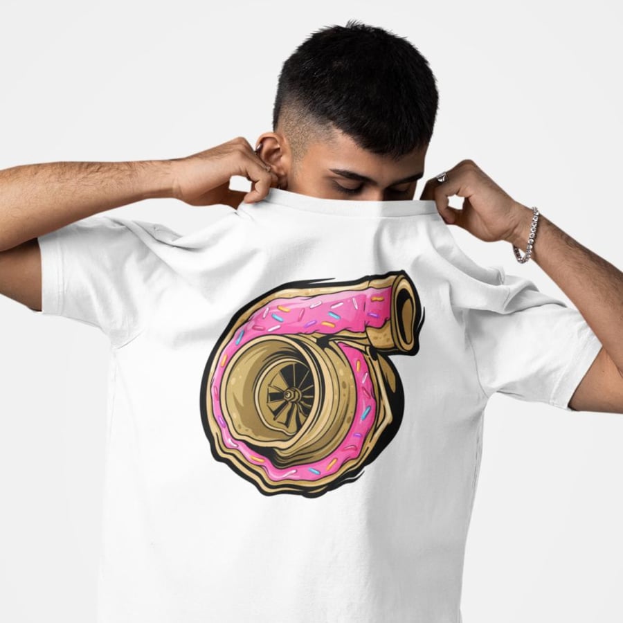 تي شيرت T-Shirt Donut Turbo