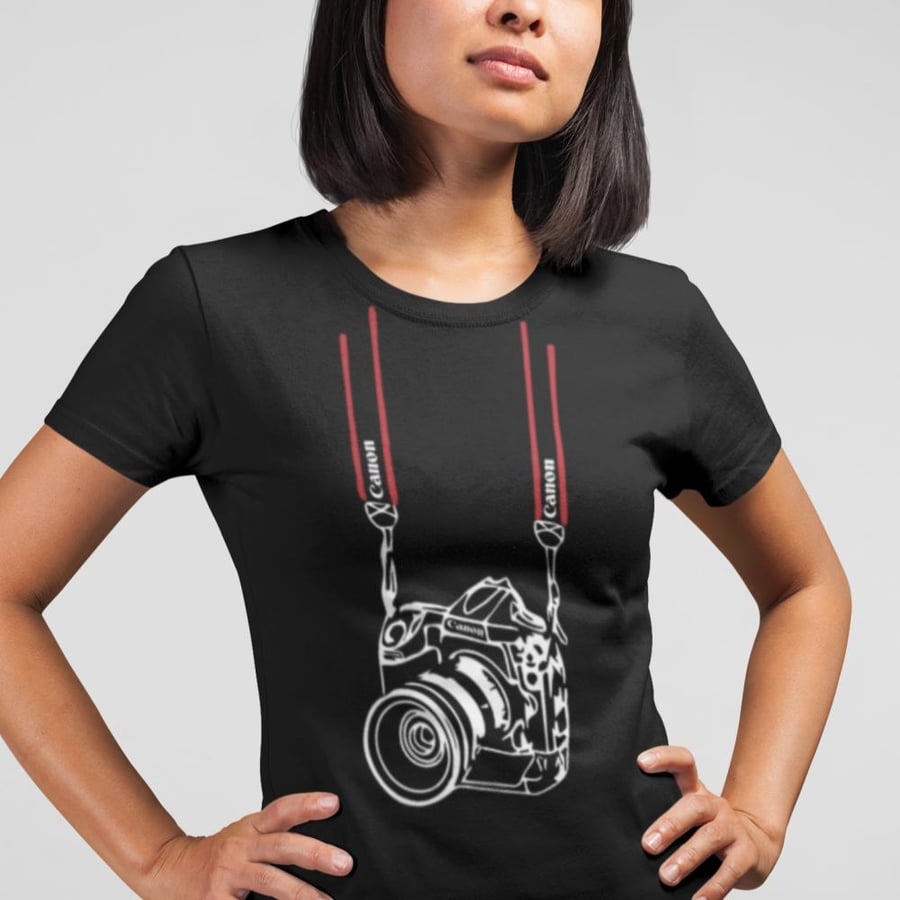 تي شيرت T-Shirt Camera