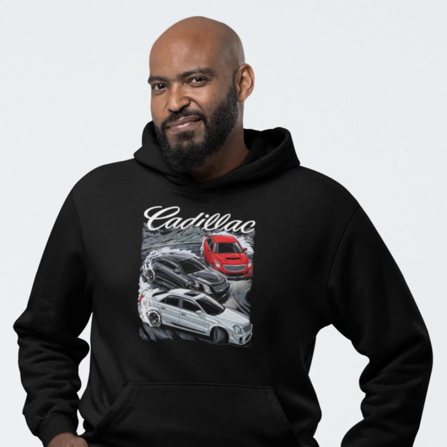 بلوفر مقاس كبير كاديلاك Hoodie Big Size Cadillac CTS
