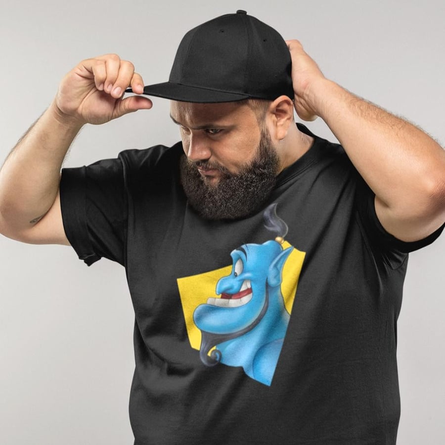تي شيرت مقاس كبير T-Shirt Big Size Genie