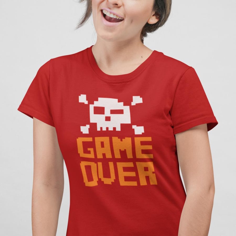 تي شيرت T-Shirt Game Over