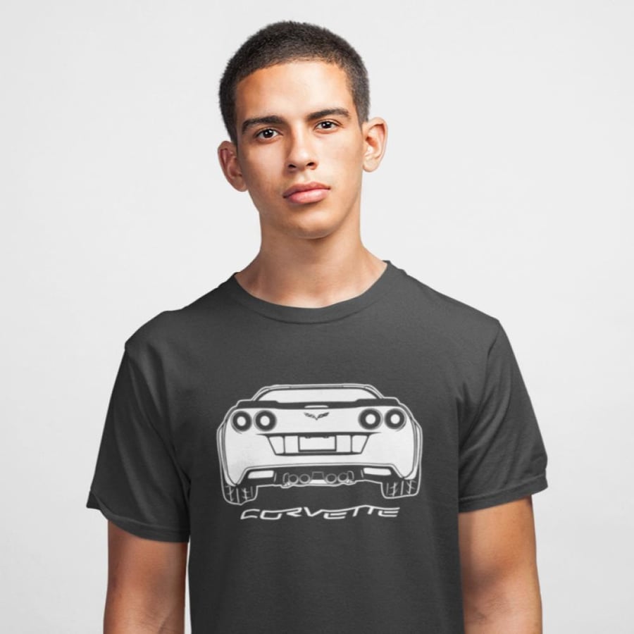 تي شيرت شفروليه كورفيت T-Shirt Chevrolet Corvette C6