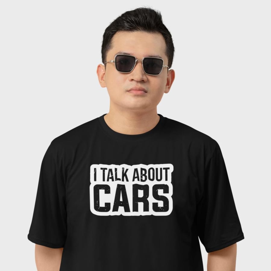 تي شيرت اوفر سايز Oversize T-Shirt I Talk About Cars