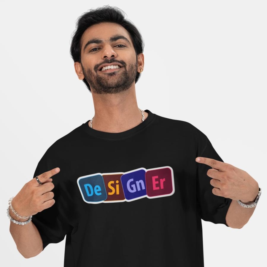 تي شيرت اوفر سايز Oversize T-Shirt Designer