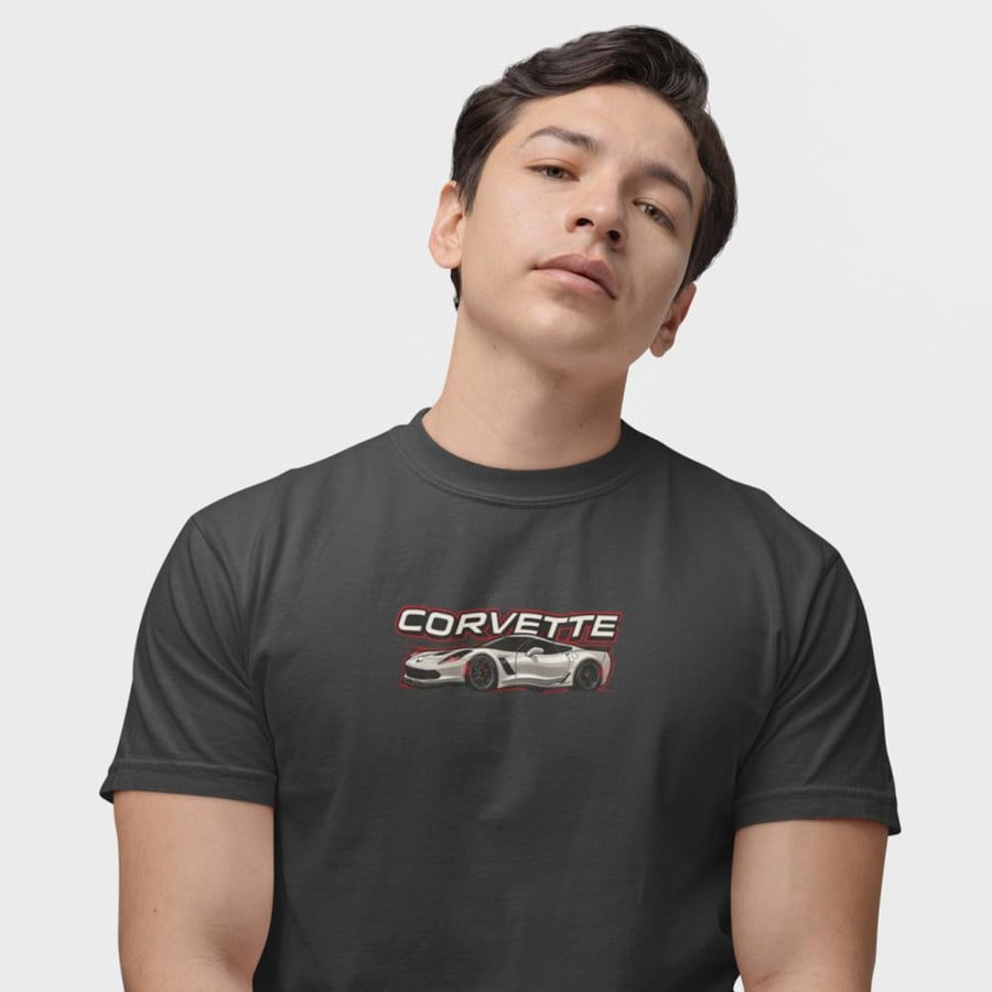 تي شيرت شفروليه كورفيت T-Shirt Chevrolet Corvette Zo6