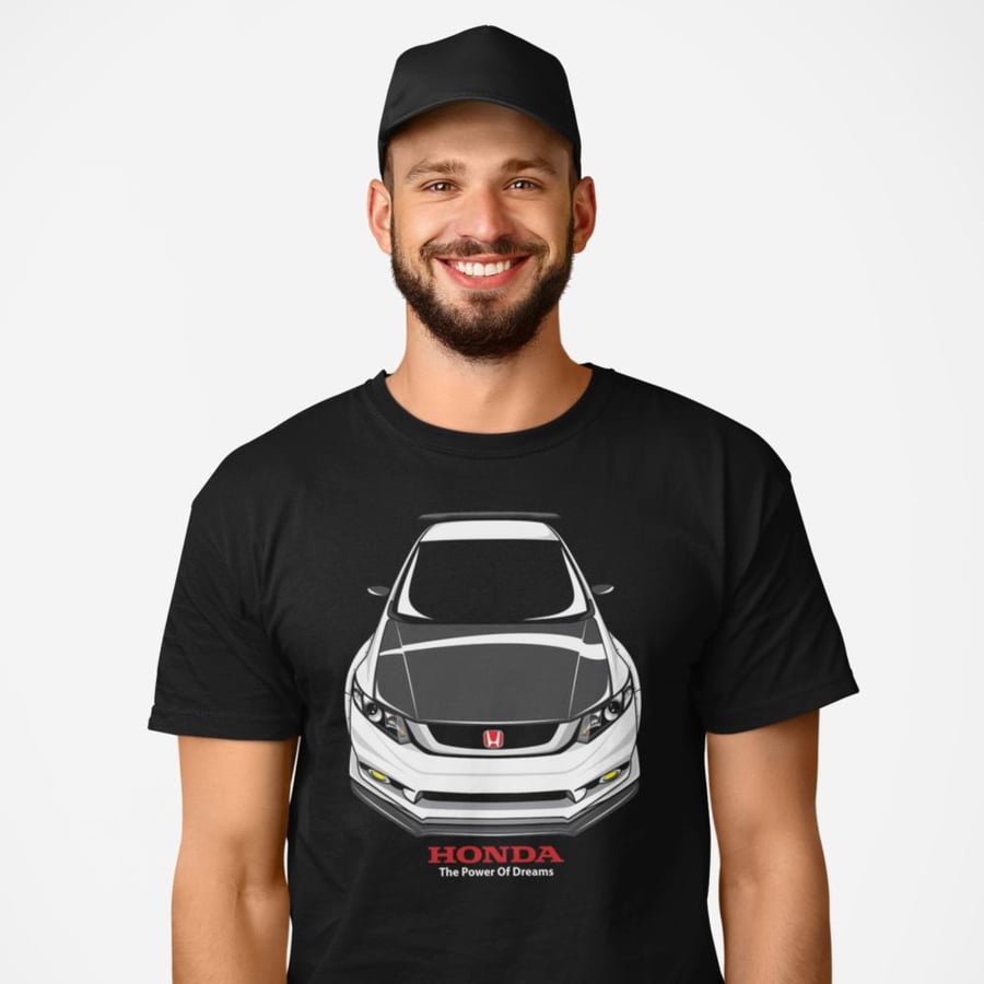 تي شيرت هوندا سيفيك T-Shirt Honda Civic