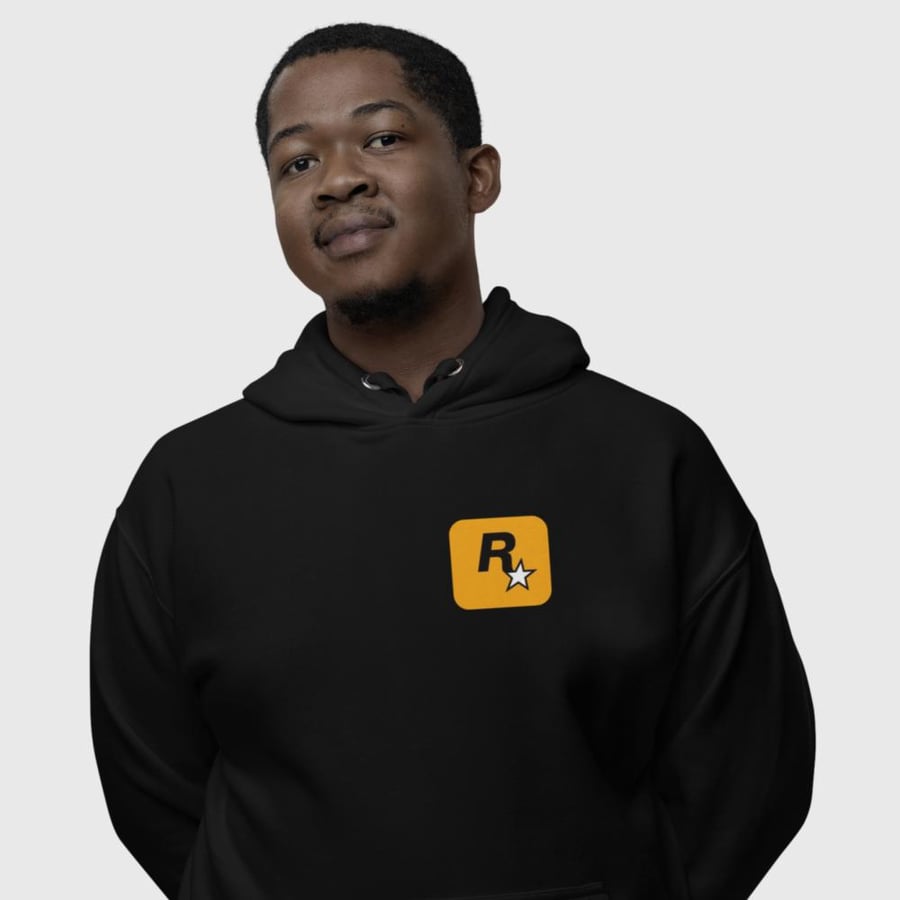 بلوفر مقاس كبير Hoodie Big Size Rockstar