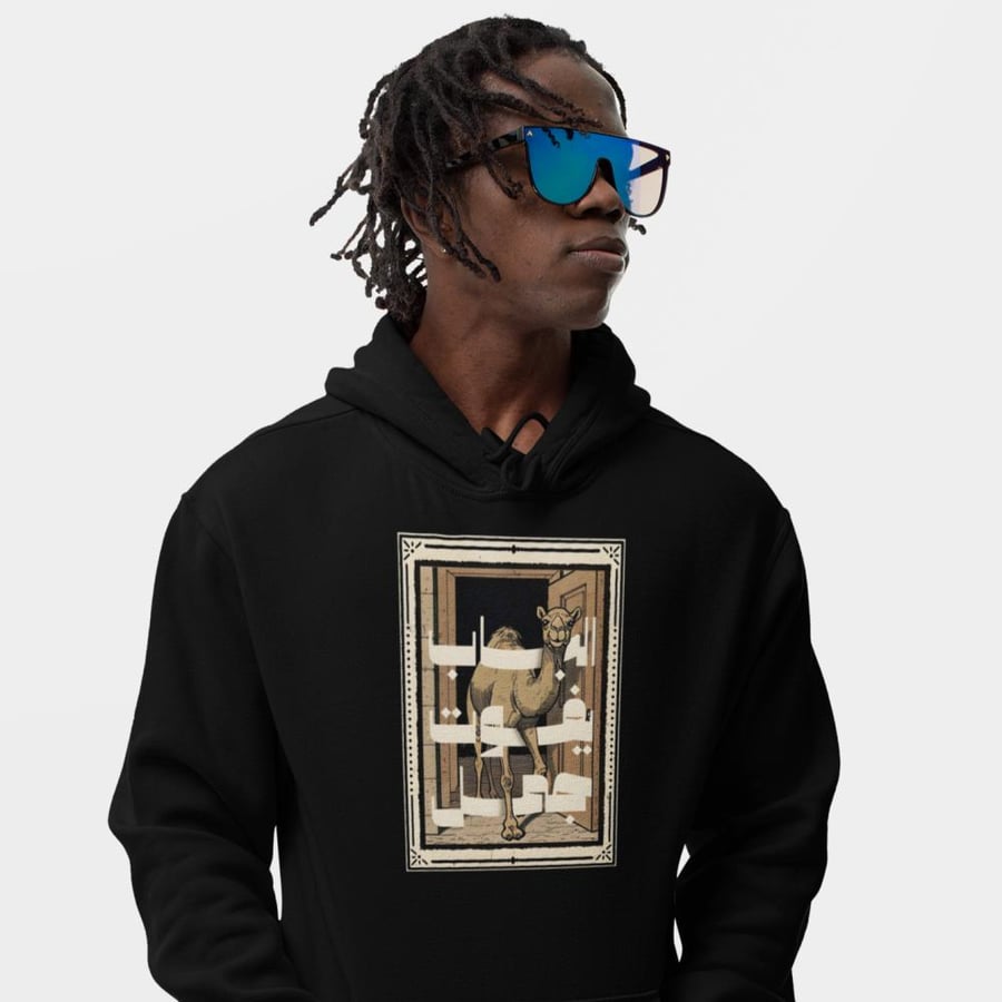 بلوفر الباب يفوت جمل Hoodie