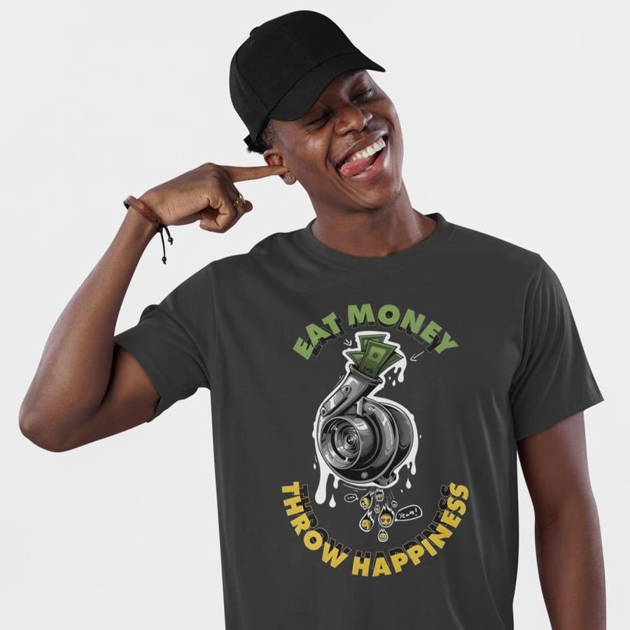 تي شيرت T-Shirt Throw Happiness