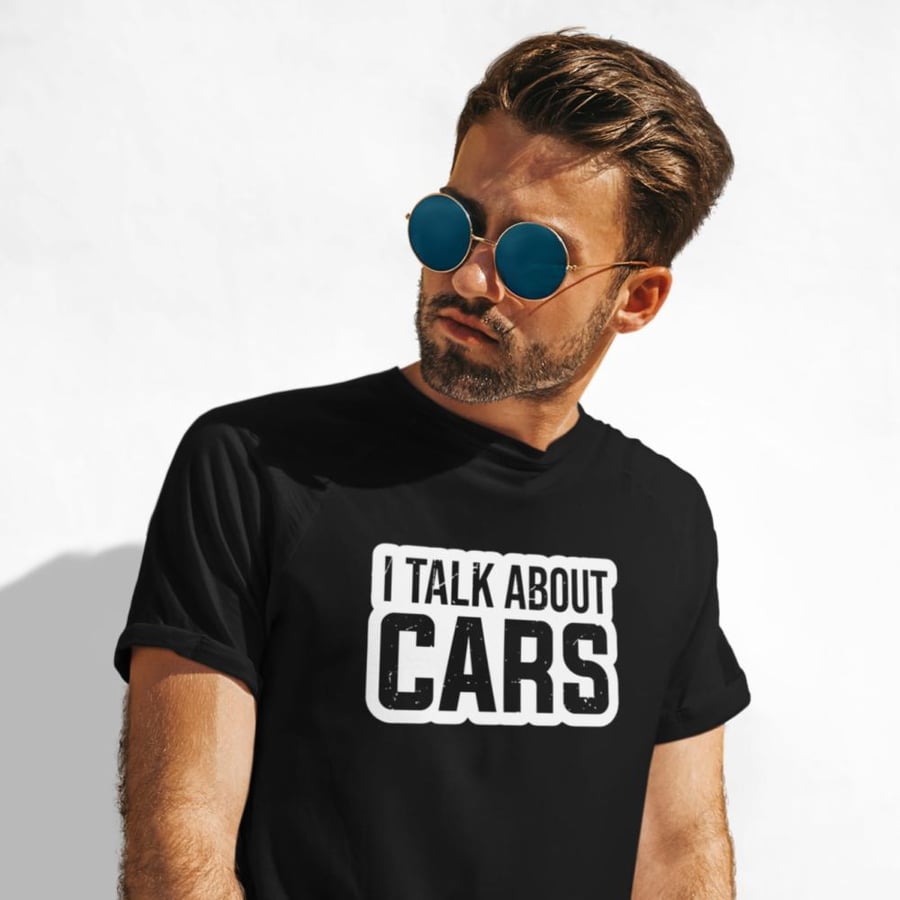 تي شيرت T-Shirt I Talk About Cars