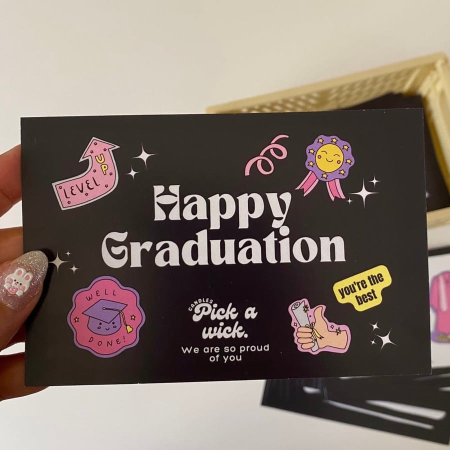 كرت Happy graduation