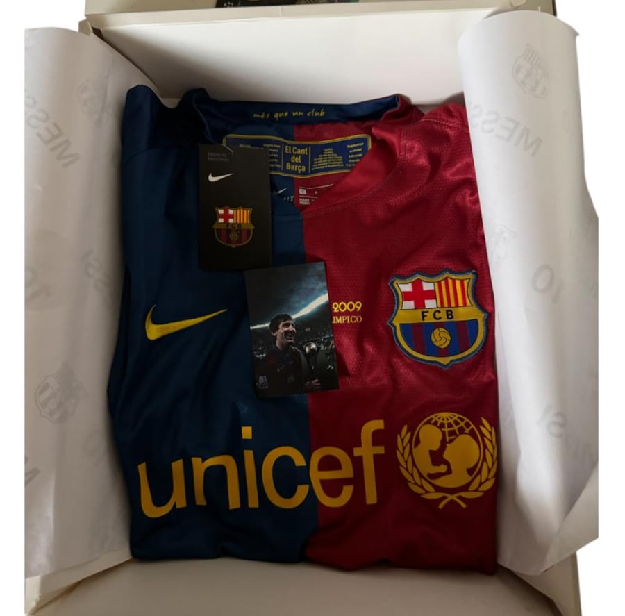 تغليف برشلونه -ميسي