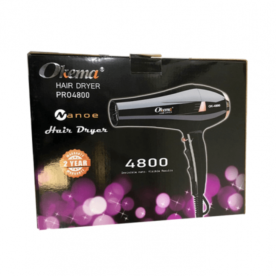مجفف الشعر نانو برو 4800 من اوكيما - OK-4800