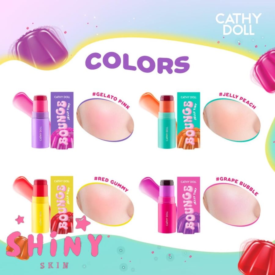 تينت جيلي بلاش وشفاه Cathy Doll