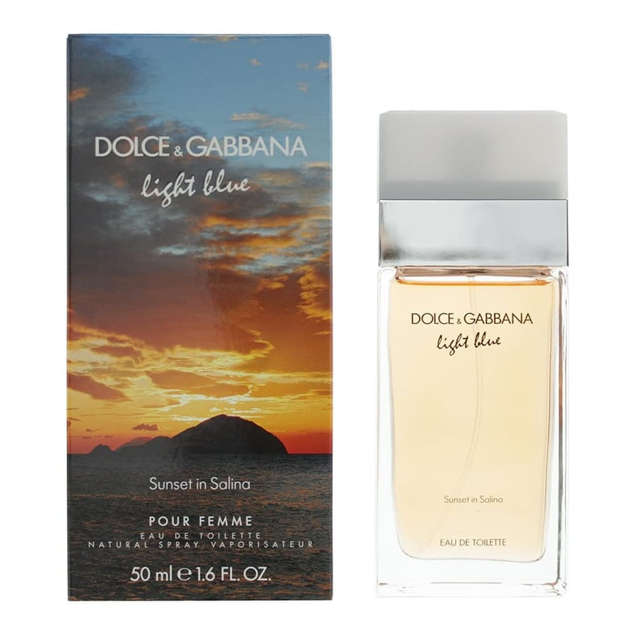 لايت بلو سنسيت ان سالينا دولتشي اند قابانا -  Light Blue Sunset in Salina Dolce&Gabbana