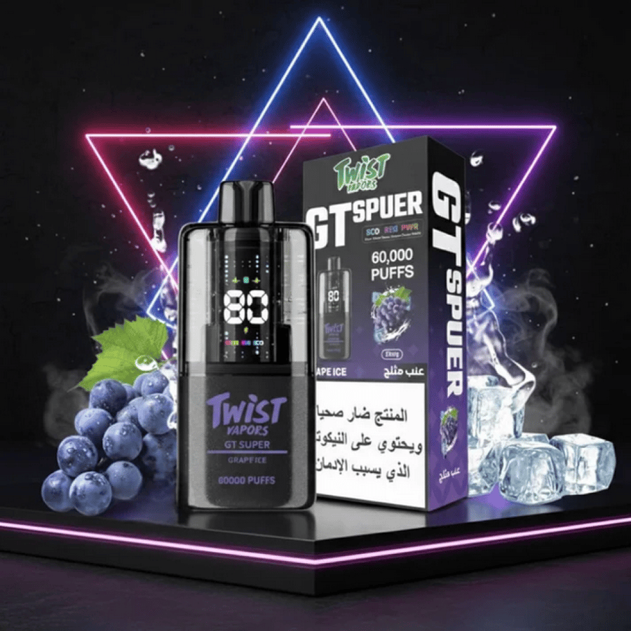 تويست فابروس جي تي 60 ألف سحبة | TWIST VAPROS GT 60K PUFFS