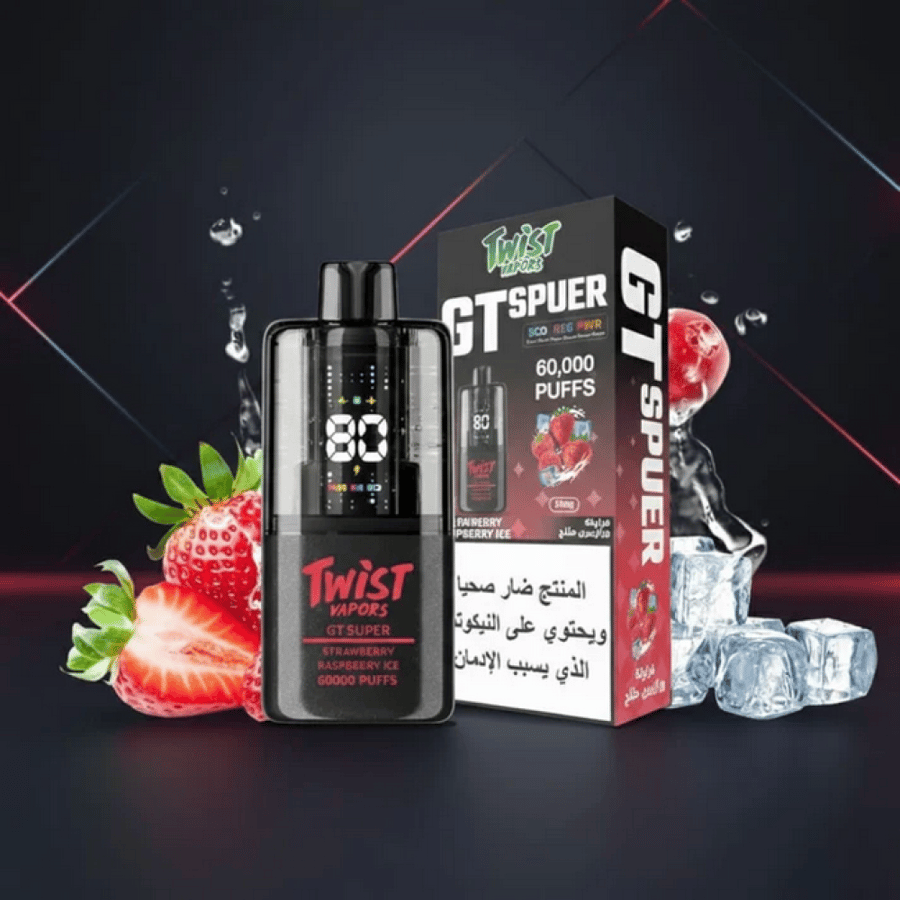 تويست فابروس جي تي 60 ألف سحبة | TWIST VAPROS GT 60K PUFFS