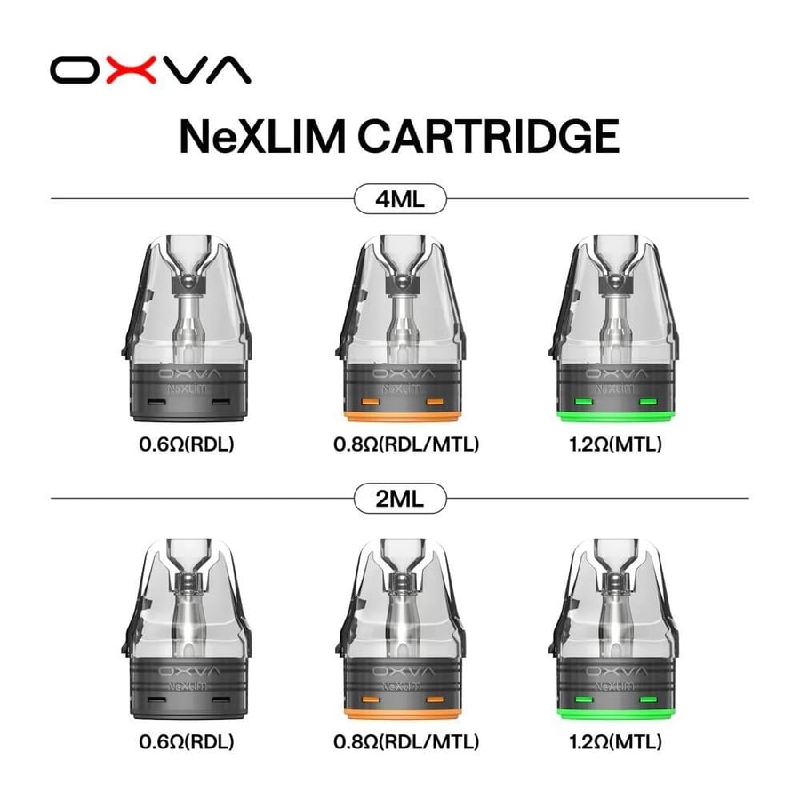 بودات جهاز ني اكسليم | OXVA NeXLIM CARTRIDGE