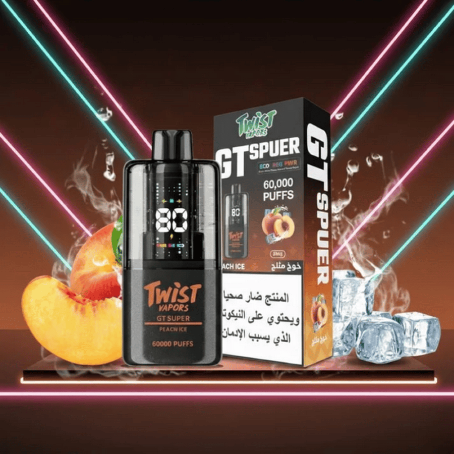 تويست فابروس جي تي 60 ألف سحبة | TWIST VAPROS GT 60K PUFFS