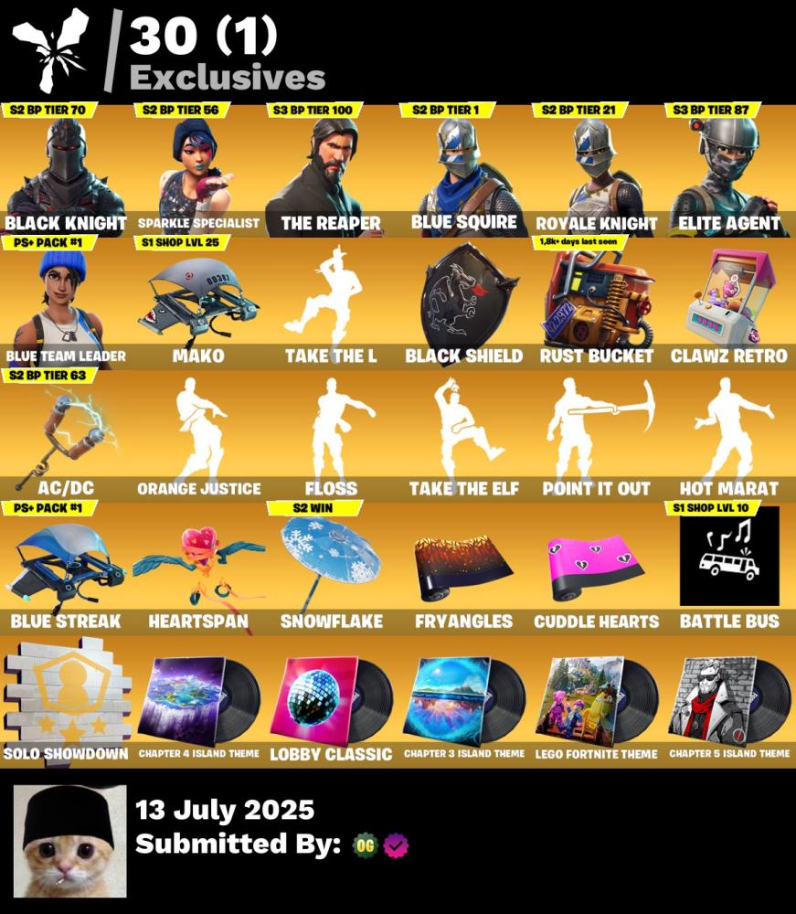 حساب فورتنايت شيطون وسيزن3 اساسي