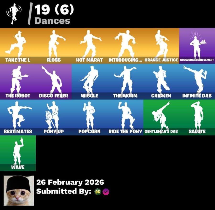 Fortnite account, dance, money, old zombie mode, basic