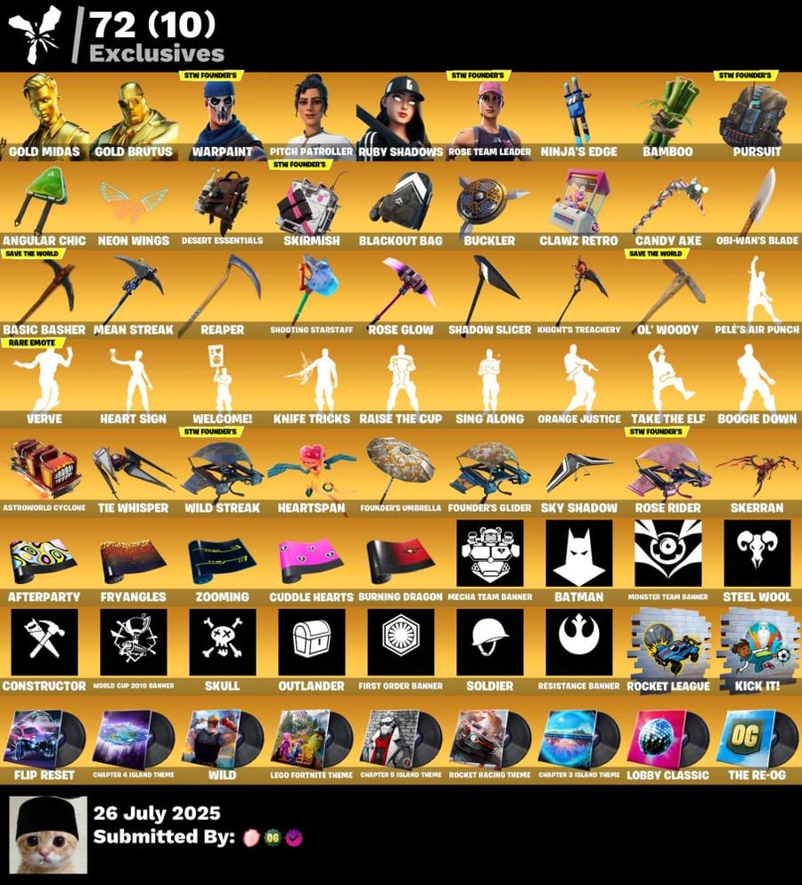 Fortnite account 131skin old zombie mode basic