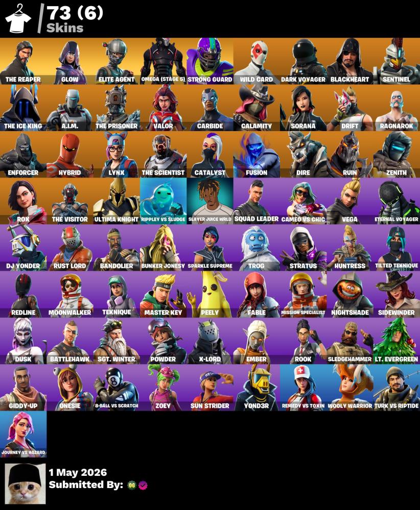 Fortnite account season 3 and 3k V-Bucks basic