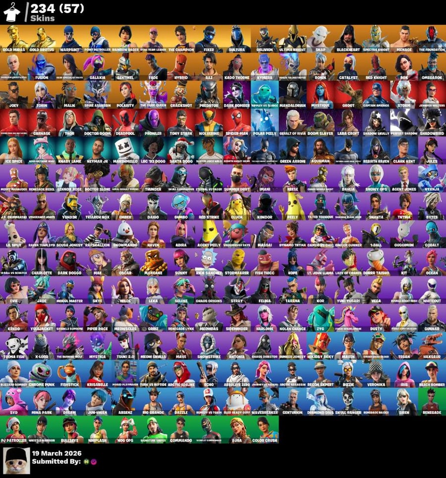 Fortnite account old zombie mode 234skin basic