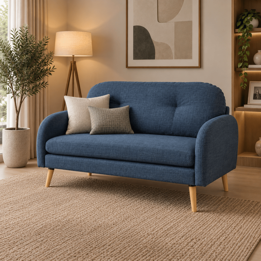 كنبة لورا الثنائيه الوان متعدده