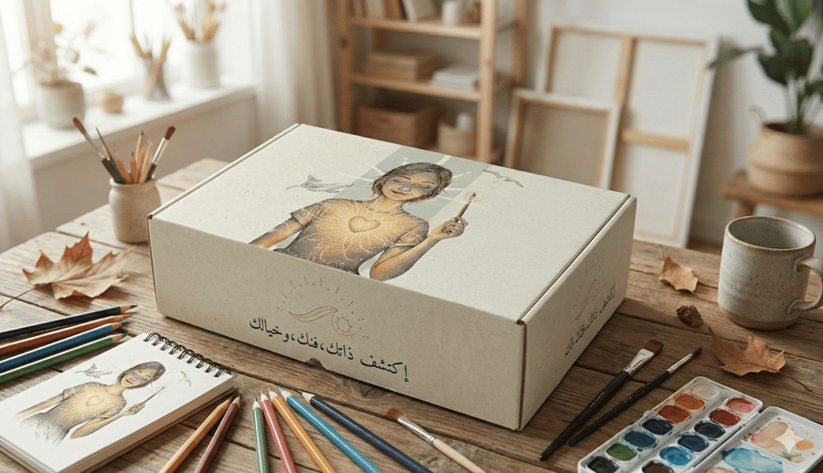 صندوق إلهامك للرسم - بوابتك لاكتشاف ذاتك