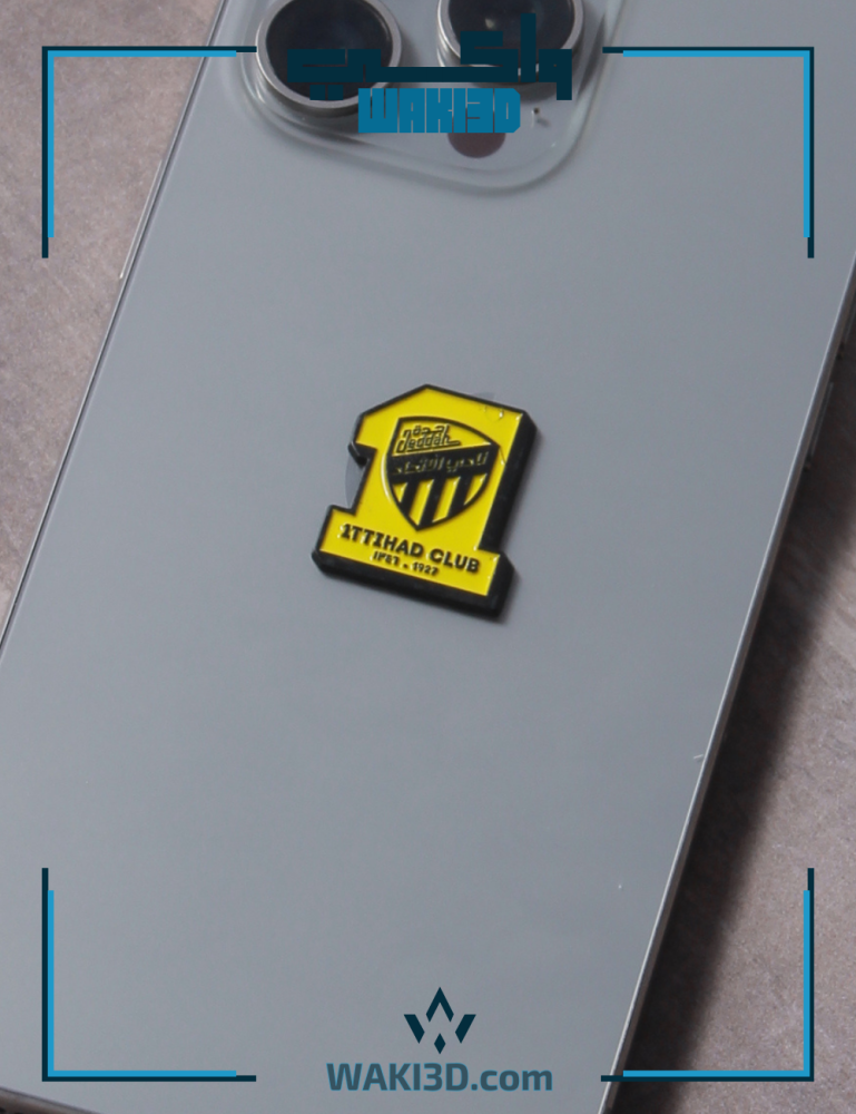 3M metal sticker for Al Ittihad Saudi Club