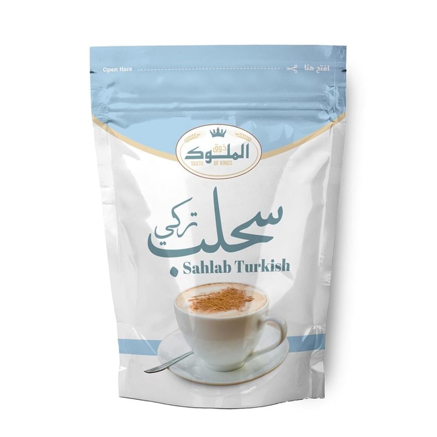 Carton of Kingly Taste Sahlab 12 bags - 400 grams