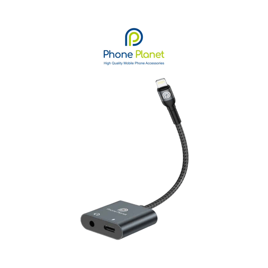 محول Lightning إلى AUX + شحن – صوت وشحن بنفس الوقت لأجهزة iPhone من Phone Planet