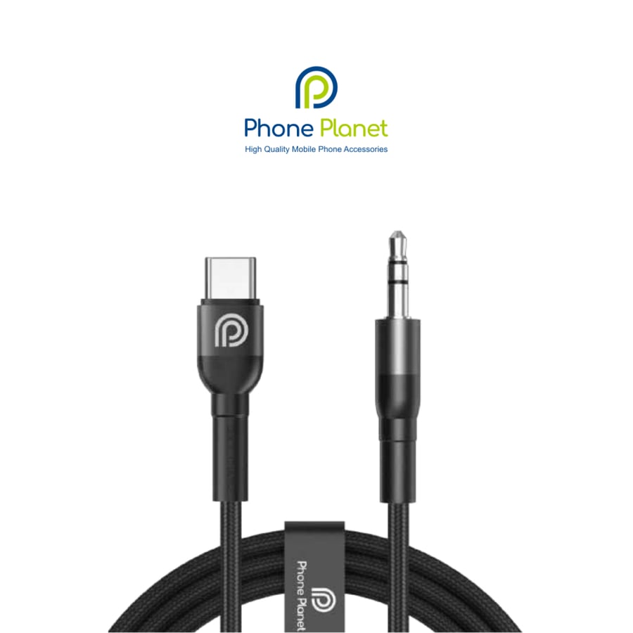 كابل صوت USB-C إلى AUX 3.5mm – توصيل صوتي عالي الدقة من Phone Planet