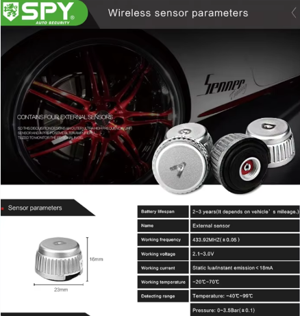 حساس هواء SPY اخضر