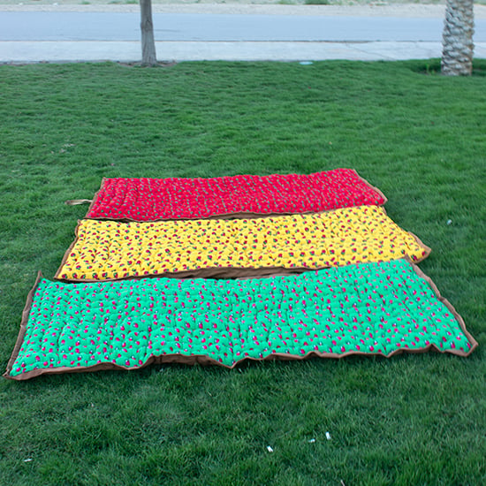 مطرحه بولستر شالكي تنزاني 90*190 سم