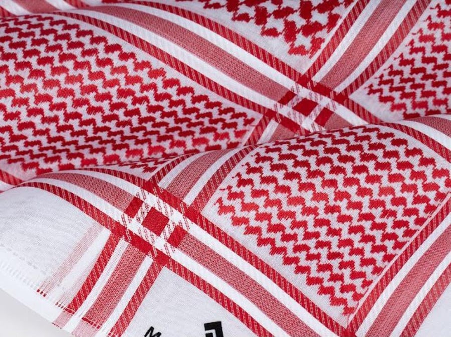 شماغ ماريو فالنتينو احمر -شماغ ماركاتي