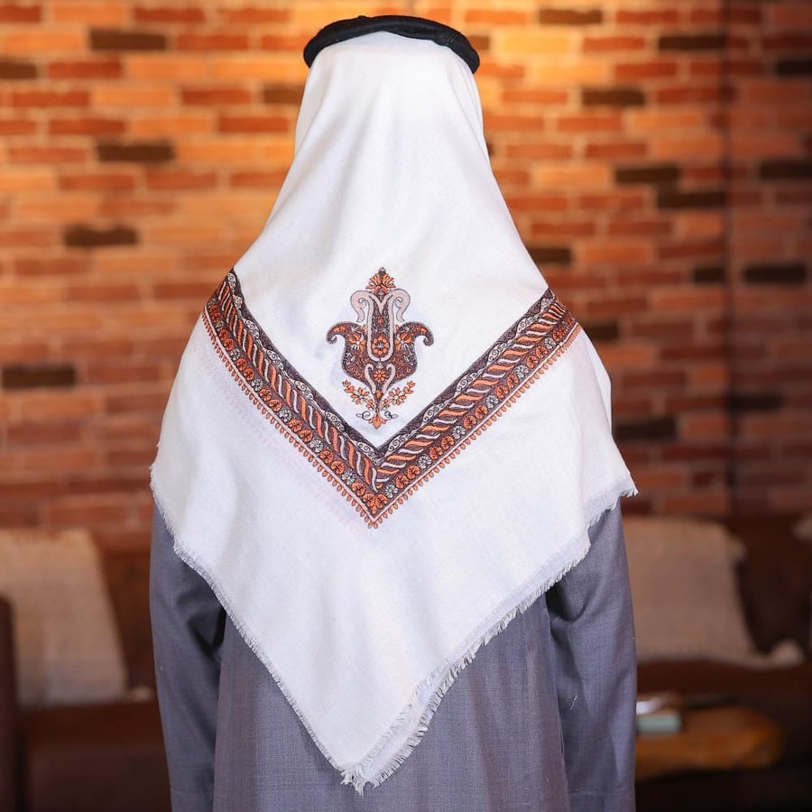 شال ترمة نعومة فاخرة من متجر شماغ ماركاتي