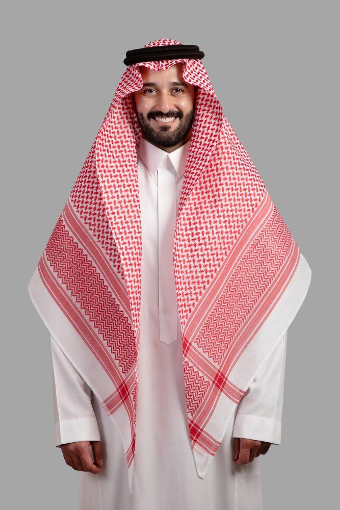 شماغ البسام  البصمة 28 ختم أحمر وأبيض-شماغ ماركاتي